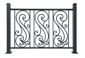 S-Curve Elegance Railing